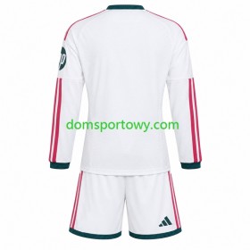Koszulka Real Madryt Dziecięcy Domowe Koszulki Piłkarskie 2026-2027 Długi Rękaw